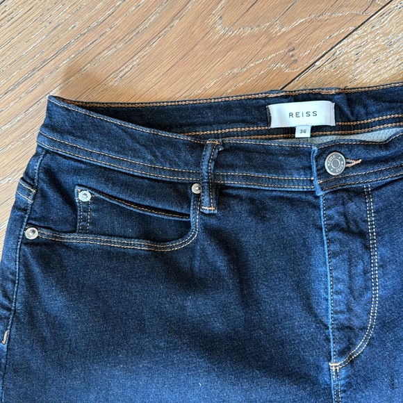 Reiss Dark Blue Jeans - Picture 4 of 5